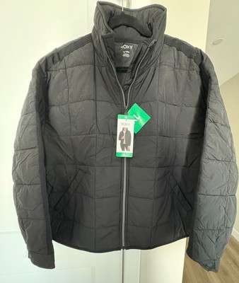 Roxy Women's (Puffer) Quilted Jacket, BLACK size XL, 1893563, BRAND NEW, NWT!