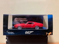 MINICHAMPS 007 Ford Mustang Mach 1 Red 1/43 Model Car Diamonds Are Forever