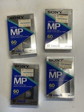 Sony Metal MP 60 P6-60MP 8mm Video Cassette - Video 8 New Lot Of 4