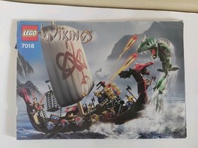5 Lego instructions only. Sets, 7018, 7186, 6977, 1382, 1380