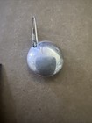 Native American Navajo Genuine Indian Handmade Sterling Silver Dangle Earrings — photo 5