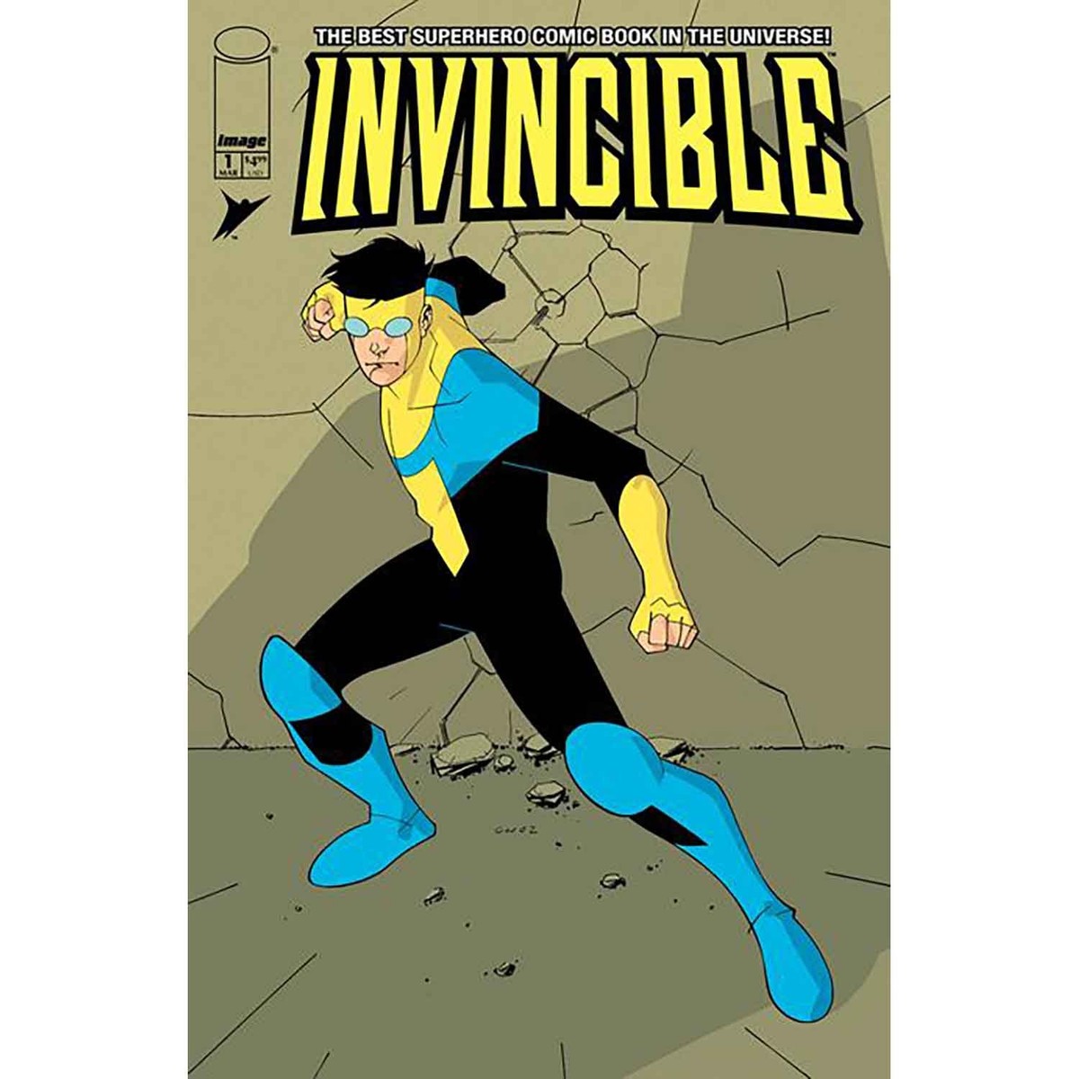 Invincible #1 エクスクルーシブ表紙 アメコミリーフ Invincible Foil Edition Reprint #1 Image Comics | eBay