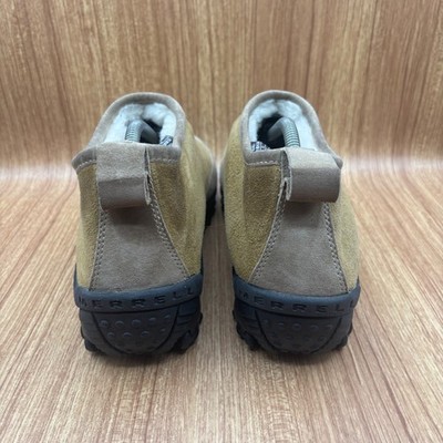 Merrell Yeti Mid Natural Mens Size 10 Tan Suede Faux Fur Lined Slip On Boots Merrell Yeti Mid Natural Mens Size 10 Tan Suede Faux Fur  main image 2