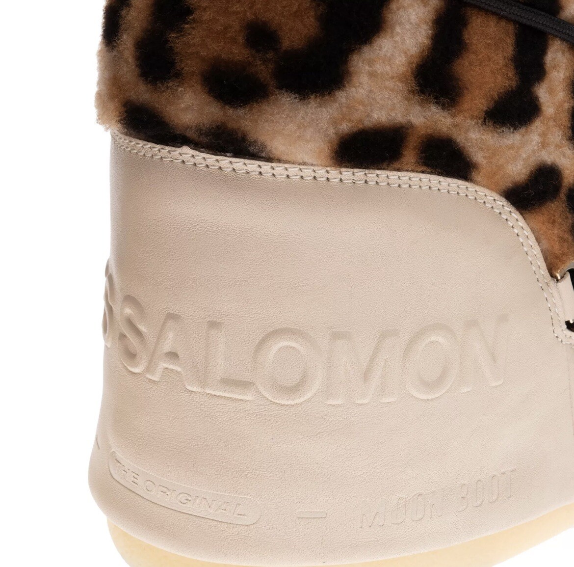 Limited Edition YVES SALOMON x MOON BOOT Lamb Fur Snow Boots image 7