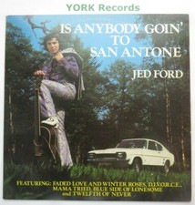 JED FORD - Is Anybody Goin' To San Antone **SIGNED** - Ex Con LP SRT SRTM 73325
