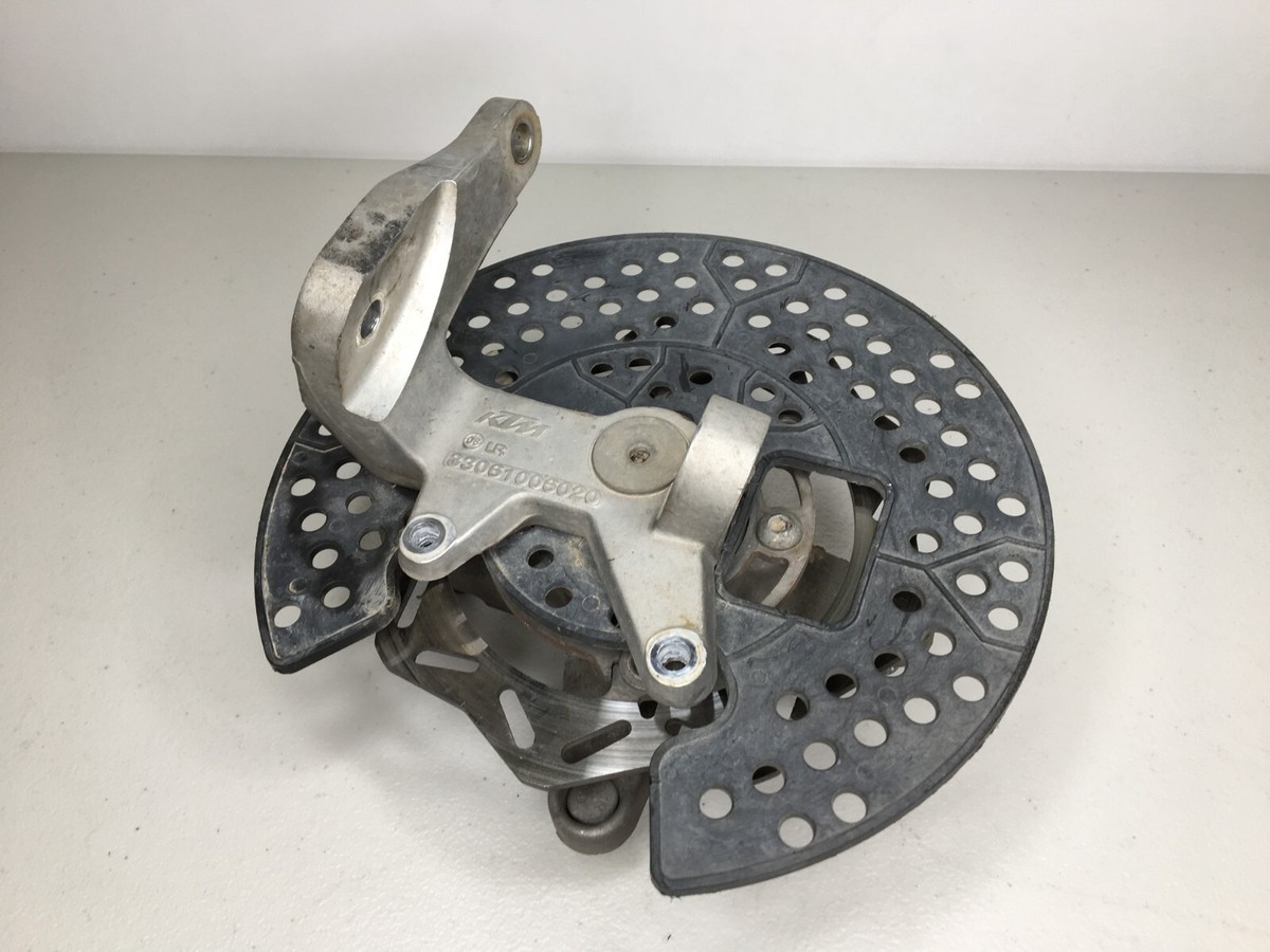 09 KTM 505 525 450 SX XC ATV Front Carrier Rotor Knuckle Spindle