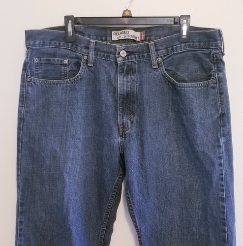 Levi’s 559 Relaxed Straight Jeans Mens 38x30 - Picture 2 of 6