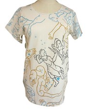 Authentic HERMES T-shirt tops short sleeves sign Cotton 3031