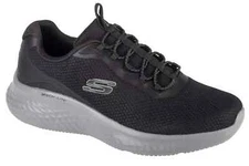 Men Shoes Skechers Black Memory Foam Train Sport Comfort Mesh Soft Slipon 232831