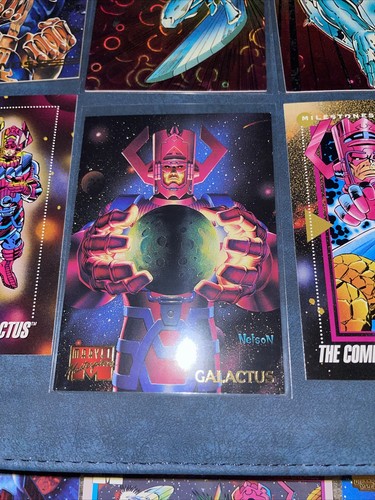 Silver Surfer & Thanos Marvel cards Variety Trading card collection foil inserts - 第 15/24 張圖片