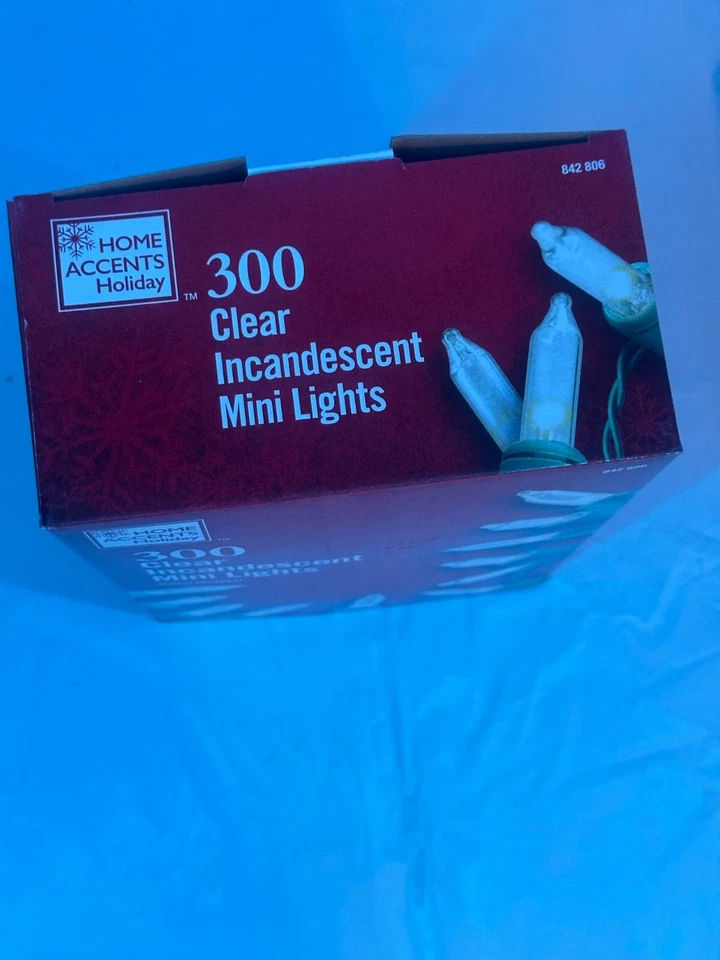 Home Accents Holiday 300L Clear Incandescent Mini Lights - Image 3 of 4