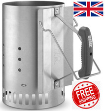 Weber Rapid-fire Starter Large 32cm Height compact grill lighter with two handle