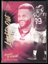 Aaron Donald 2020 Panini Luminance Lights Out #LO8 - Los Angeles Rams