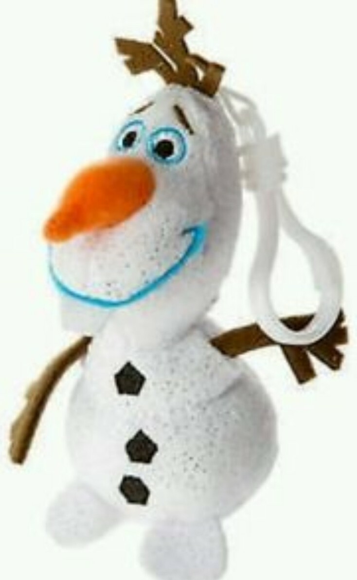 Peluche Olaf Ty Frozen 10CM Gorro Boos Llavero Keychain Plush Suave Juguetes