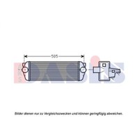 LadeluftküHler FüR Ford Tourneo Connect Transit P65_ P70_ P80_ 097000N
