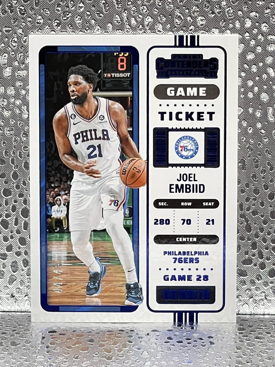 Panini Joel Embiid Basketball Serial Numbered Sports Trading Cards