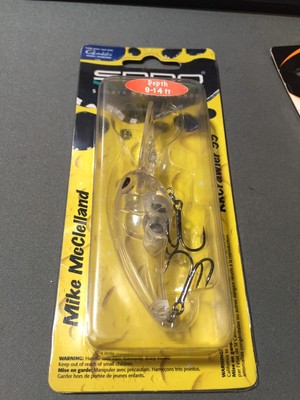 VERY RARE 1/2 OZ. SPRO RK CRAWLER 55 CRANKBAIT (CLEAR) NIP