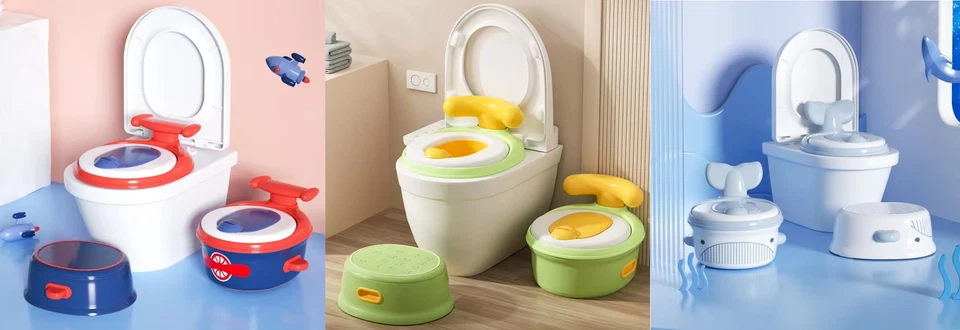 NINGBO CMC 3in1 Töpfchen Lerntöpfchen Kindertoilette Toilettentrainer Kinder Sitz Klobrille
