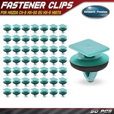 50pcs 11.7mm Nylon Rocker Panel Moulding Retainer Clips W Sealer For Mazda Cx-3 50pcs 11.7mm Nylon Rocker Panel Moulding Retainer Clips W Sealer For Mazda Cx-3