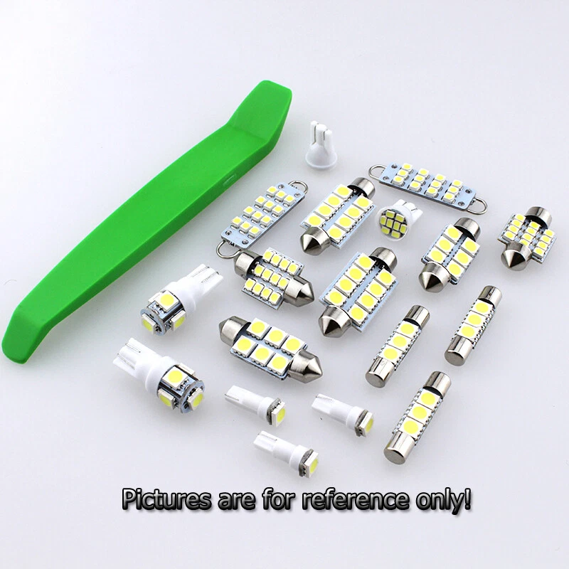 Kit de luces LED interiores xenón blanco 16 piezas para Volvo C30 2007-2013 + herramienta gratuita Foto 2 de 4