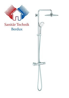 GROHE Duschsystem Euphoria 260 Wandmontage THM CoolTouch chrom Art. 27296003