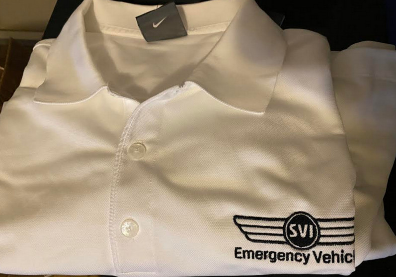 New Nike Golf Dri-Fit Short Sleeve Polo Shirt Color White Size XL Golfing