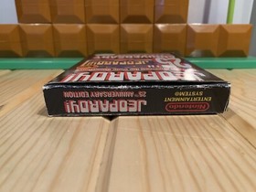 Jeopardy 25th Anniversary Edition NES, 1990 Nintendo CIB W/Poster and Reg Card