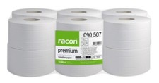 Racon® premium jumbo Toilettenpapierrollen, 12 Rollen, 2-lagig, Ø: 185 mm