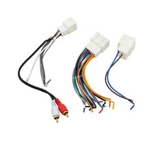 Arnés de cables AMP de instalación estéreo de automóvil conector RCA para Lincoln/Mercury 1998-2005