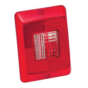 Bargman Tail Light Lens カバー　#84#85#86 Replacement Lens for Bargman 84/85 Series Tail Light w/ Backup for