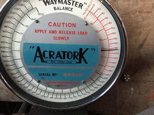 NORBAR - 4 R - 3/4 " inch DRIVE - TORQUE WRENCH - IN NICE CONDITION - Picture 7 of 14
