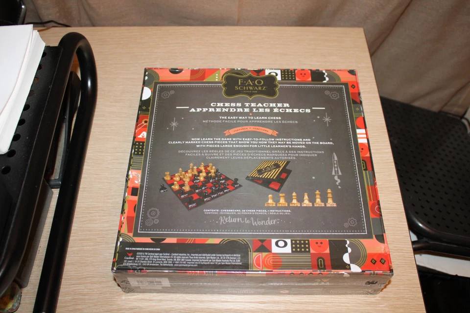 FAO SCHWARZ Chess Teacher - Learn How to Play Chess - Factory Sealed Shrink Wrap - Image 2 of 4