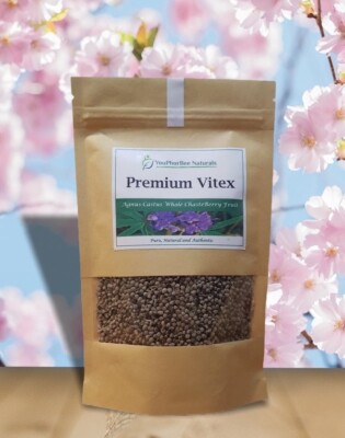 Ganze Keuschbeerenfrucht Premium Vitex Agnus Castus Herbal, für PMS, Fruchtbarkeit