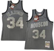 1993-94 Hakeem Olajuwon #34 Rockets Mens Mitchell & Ness Swingman Jersey $150