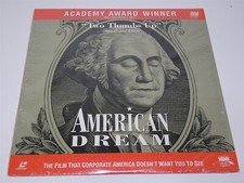 American Dream Laserdisc Best Documentary 1991 Academy Award Winner NOT a DVD