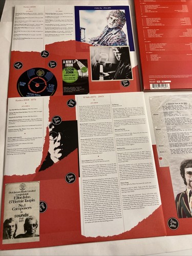 Elton John Jewel Box Rarities & B-Sides 3 LP 180gram Vinyl - Picture 13 of 15