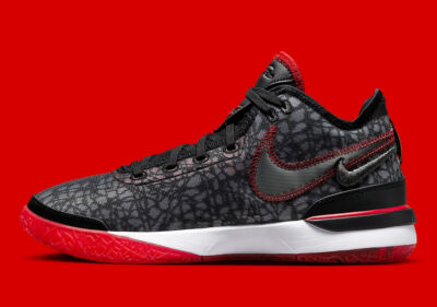 Nike Zoom Lebron NXXT Gen Men's Shoes Black White Red Multi