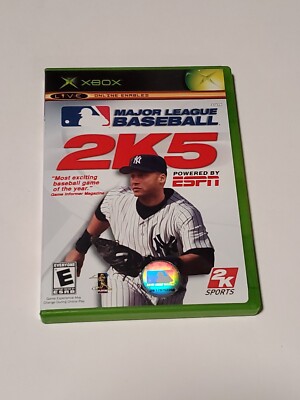 XBOX Major League Baseball 2K5 Microsoft 2005 MLB 2K5 XBOX Video Tested