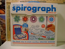 BY2014 The Original Spirograph Deluxe Set with carrying case BY HASBRO