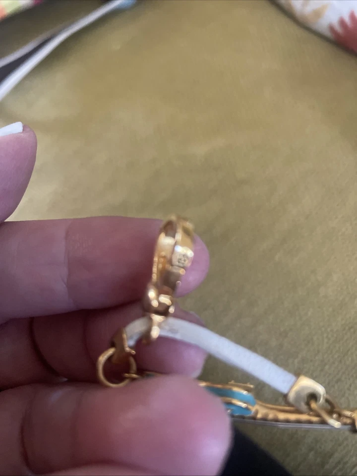 ¡Dije de guitarra eléctrica azul Juicy Couture de colección difícil de encontrar! ¡Raro! Foto 4 de 4