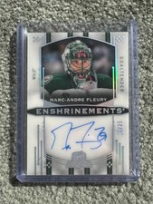 MARC-ANDRE FLEURY 2024-25 Upper Deck The Cup ENSHRINEMENTS AUTO /25