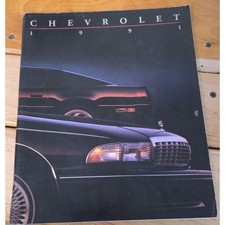 1991 Chevrolet Full Line Sales Brochure Catalog Caprice Corsica Lumina Beretta