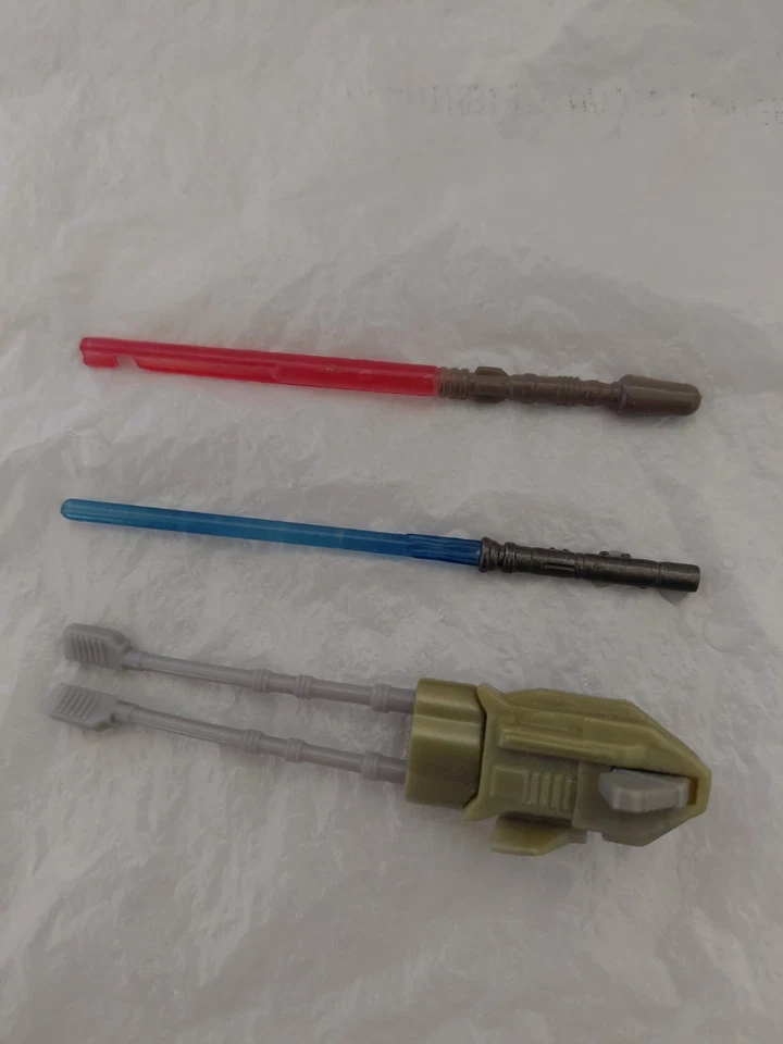 Used Hasbro Star Wars Transformers Crossovers Accessory Lot Boba Fett & Grievous - Image 3 of 4