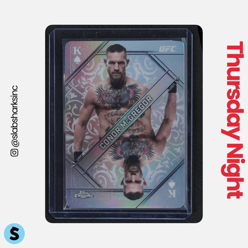 2026 TOPPS CHROME UFC #KQ-11 CONOR MCGREGOR KINGS & QUEENS SSP