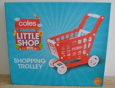 COLES LITTLE SHOP SHOPPING TROLLY BRAND NEW IN BOX