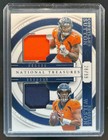 2023 National Treasures Courtland Sutton Russell Wilson NFL Gear Jersey #28/99