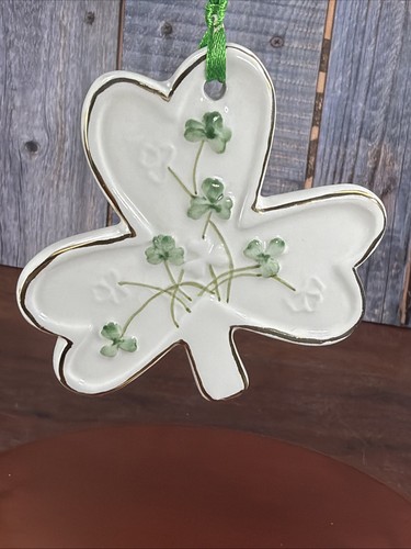 Ireland Watervale Shamrock Hanging Ornament Decoration St Patricks Day Celtic