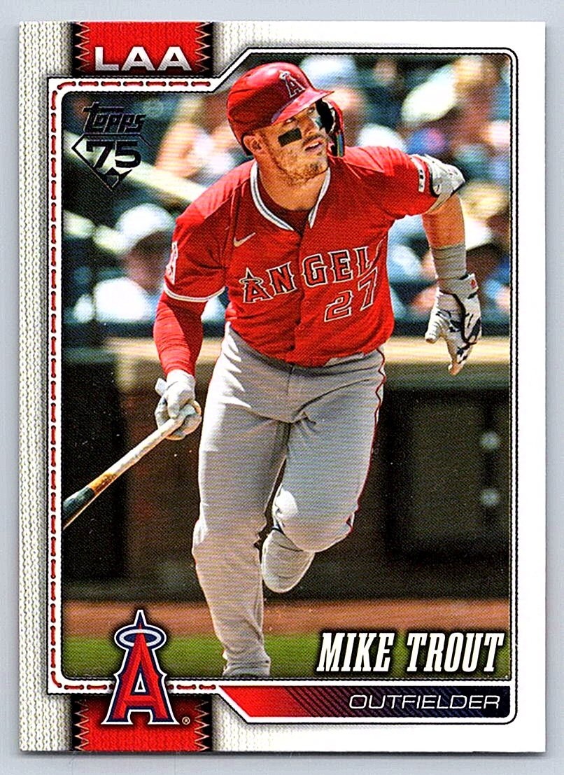 MIKE TROUT  ANGELS  2026 TOPPS SERIES 1 #350