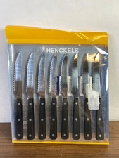 J.A. HENCKELS INTERNATIONAL Eversharp 35197-100 Black Silver Knife Set