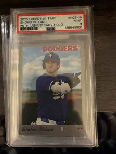 2025 Topps Heritage - Heritage 25th Anniversary Shohei Ohtani #H25-19 Holo